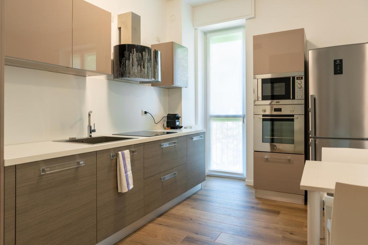 15Min Metro Duomo - Rho Fiera - Skyscraper Kitchen Apartment Milan Exterior photo